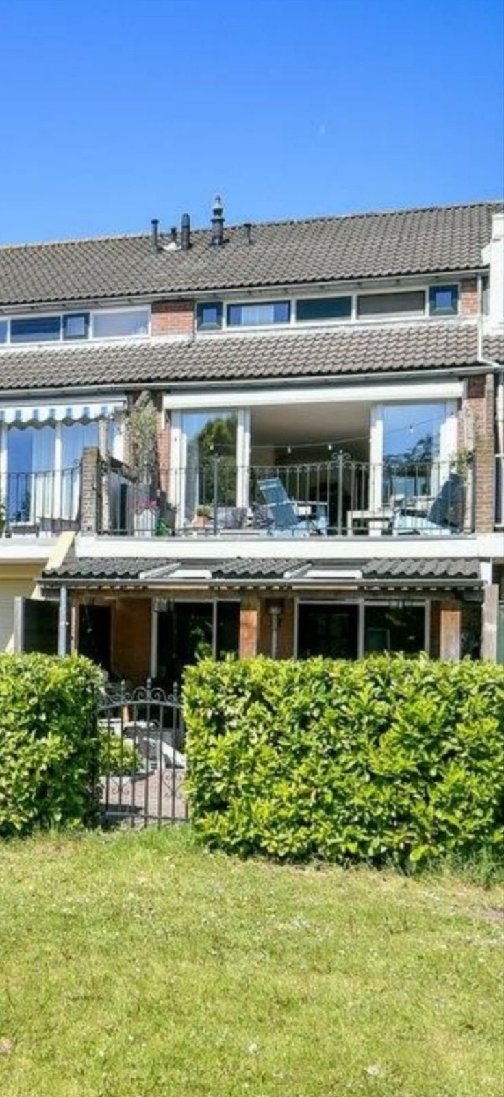 Smeedijzeren hekwerk en poortje, Ophalen, Met poort, Gebruikt, Sierhekwerk