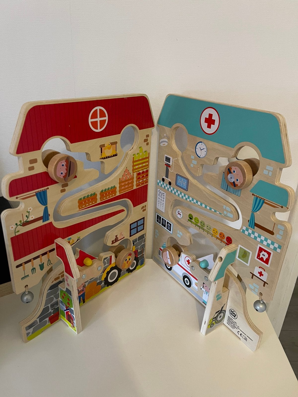Playtive houten doolhof spel 2 varianten, Ophalen, Zo goed als nieuw
