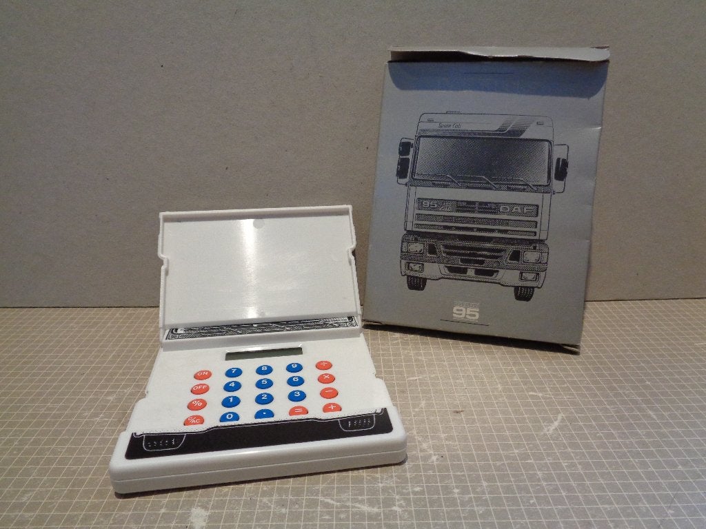 daf trucks daf 95 rekenmacjhine, Ophalen of Verzenden, Gebruikt, Gebruiksvoorwerp