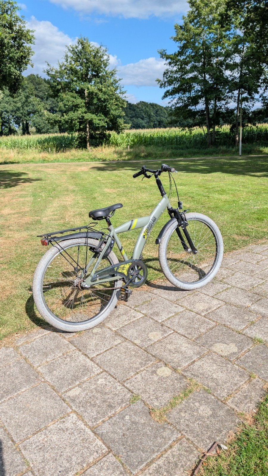 Camouflage Bike Fun 26 inch jongensfiets, Terugtraprem, Gebruikt, Versnellingen, Overige merken