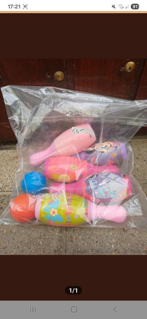 Kinder kegels, Ophalen
