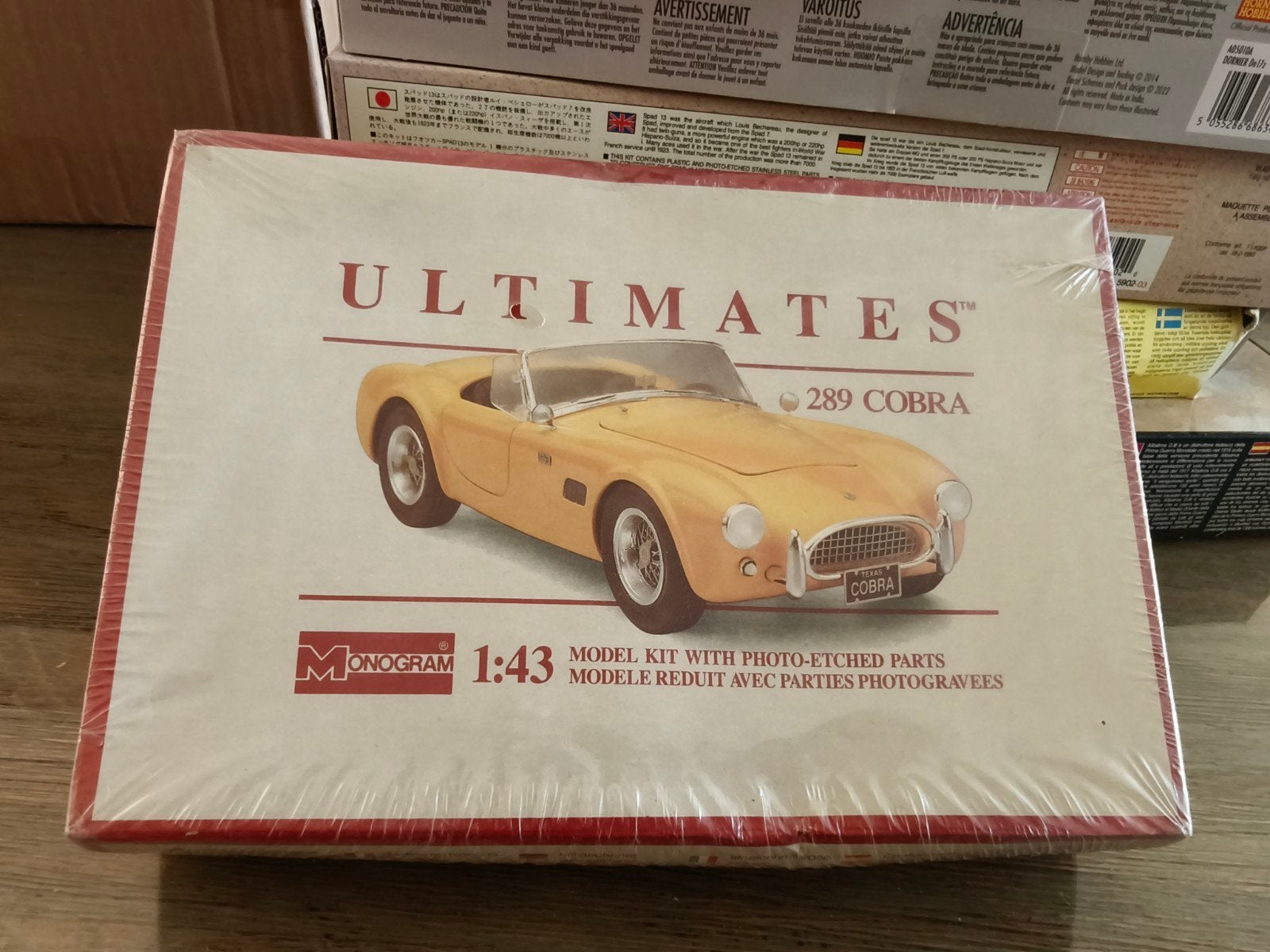 Monogram 289 Cobra Modelbouwkit - Nieuw in doos, S, Auto, R, Groter dan 1:32
