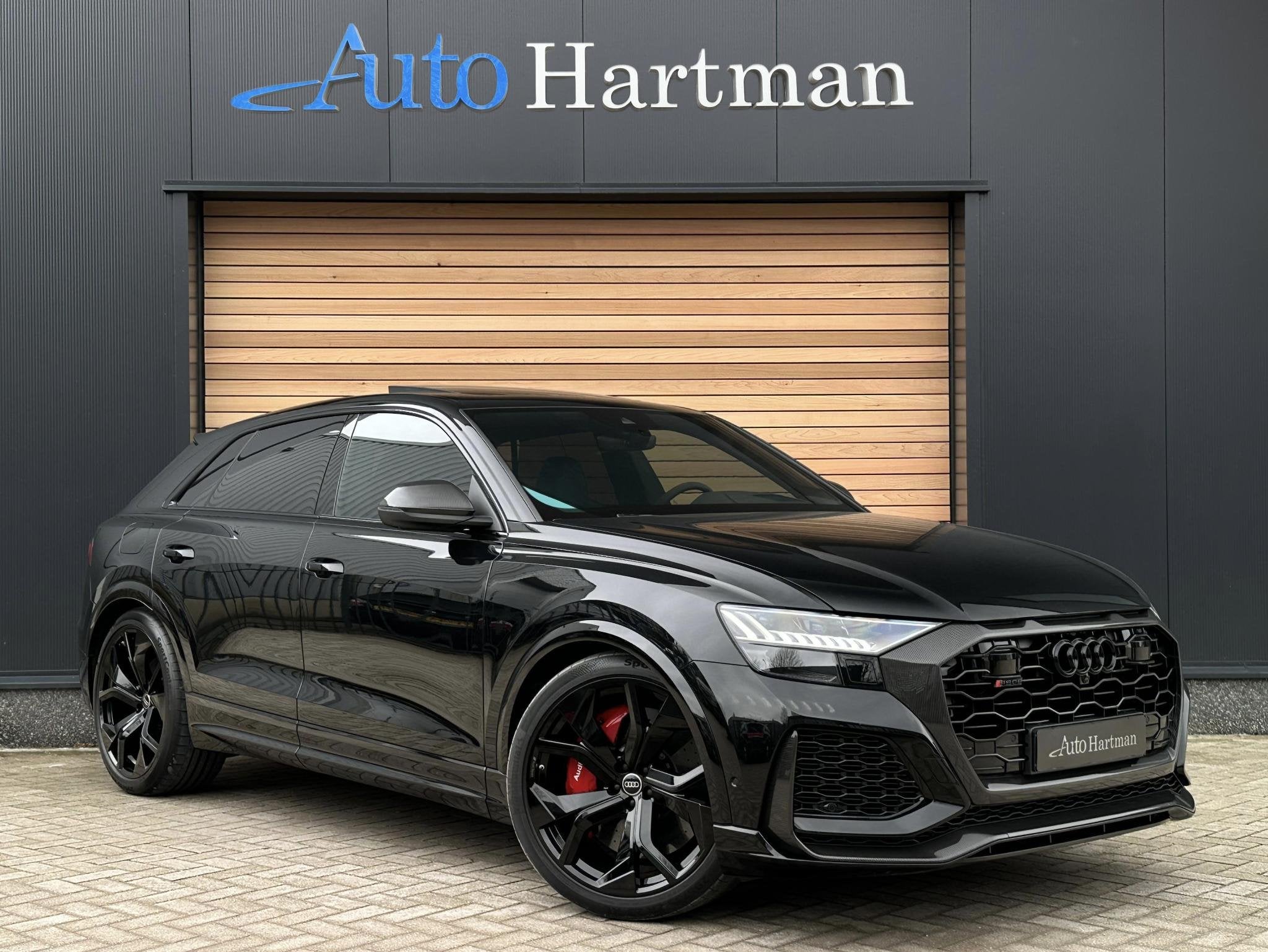 Audi RS Q8 4.0 TFSI RSQ8 quattro Dynamic +|CAPRISTO|MASSAGE|, Gebruikt, 600 pk, Zwart, Adaptive Cruise Control