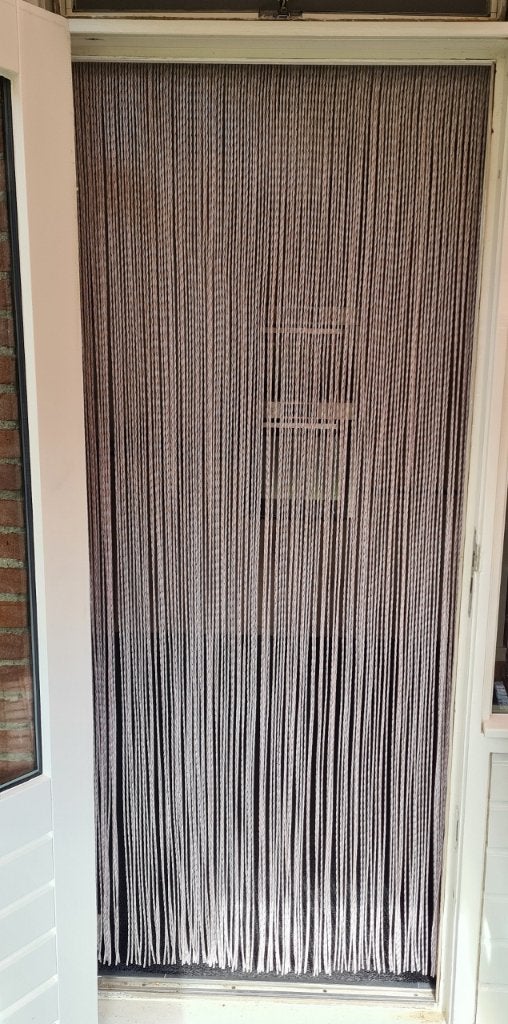vliegengordijn Degor tinca bruin, 90x200 cm, Doe-het-zelf en Verbouw, Deuren en Horren, Kunststof, 80 tot 100 cm, Overige typen