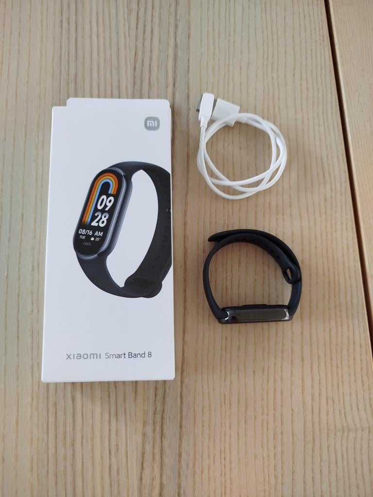 Xiaomi Smart Band 8 - Nieuw in doos, Xiaomi, Zwart, Nieuw, Ophalen of Verzenden