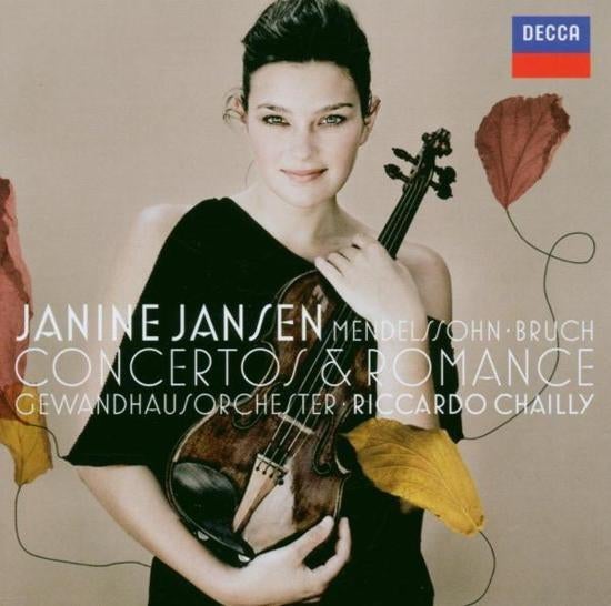 Janine Jansen, Mendelssohn/ Bruch Concertos & Romance, Ophalen of Verzenden, Romantiek, Gebruikt, Orkest of Ballet
