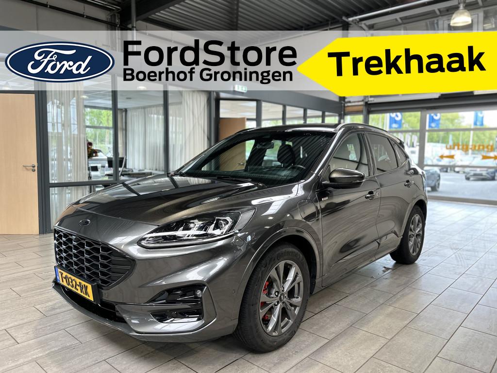 Ford Kuga 2.5 PHEV 225pk ST-Line X | Trekhaak | Elekt. achte, Auto's, Ford, Gebruikt, 4 cilinders, Plug-in hybride, Hybride Elektrisch/Benzine