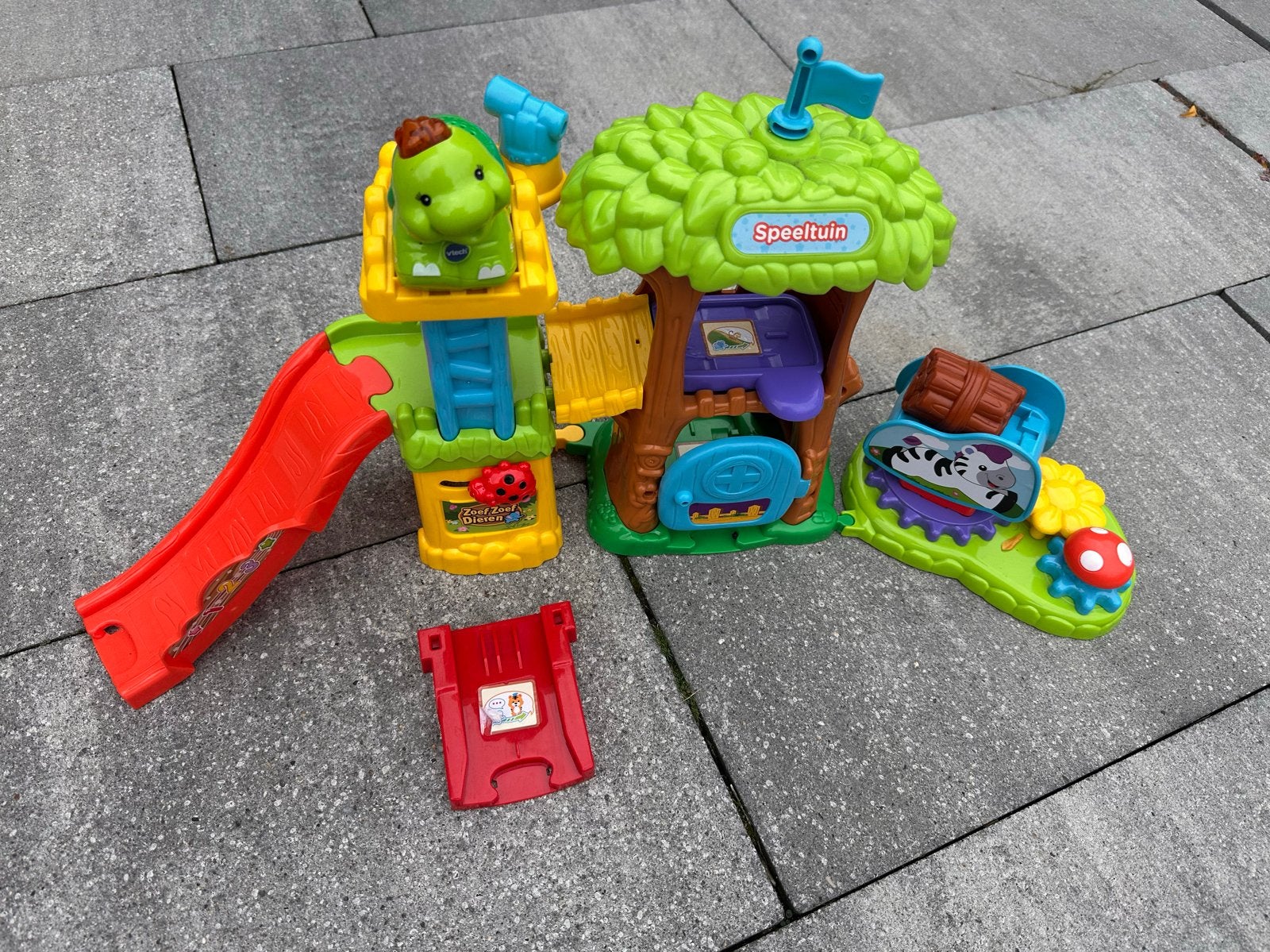 VTech Zoef Zoef Dieren Speeltuin met Schildpad, Ophalen of Verzenden, Gebruikt, 6 maanden tot 2 jaar