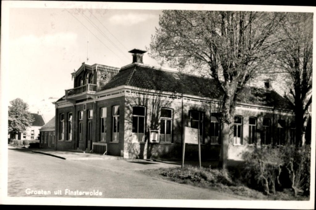 finsterwolde, kvr3-1152 groetjes, Verzenden, 1940 tot 1960, Gelopen, Groningen