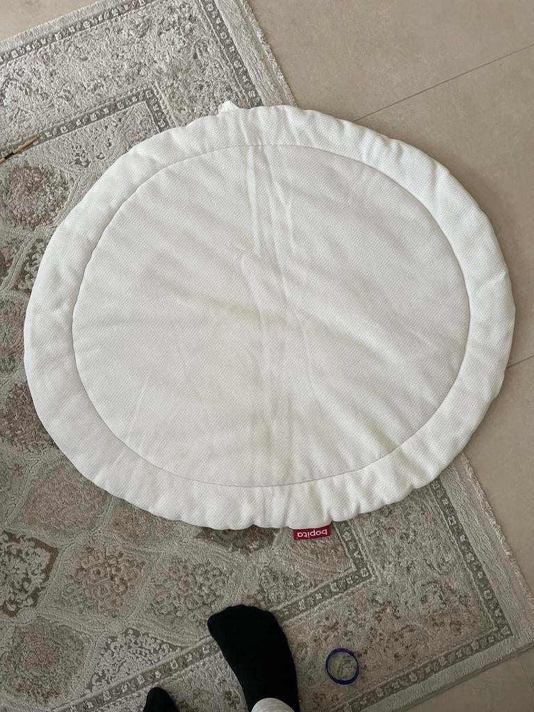 Bopita box matras en boxkleed (ronde box), Ophalen, Zo goed als nieuw