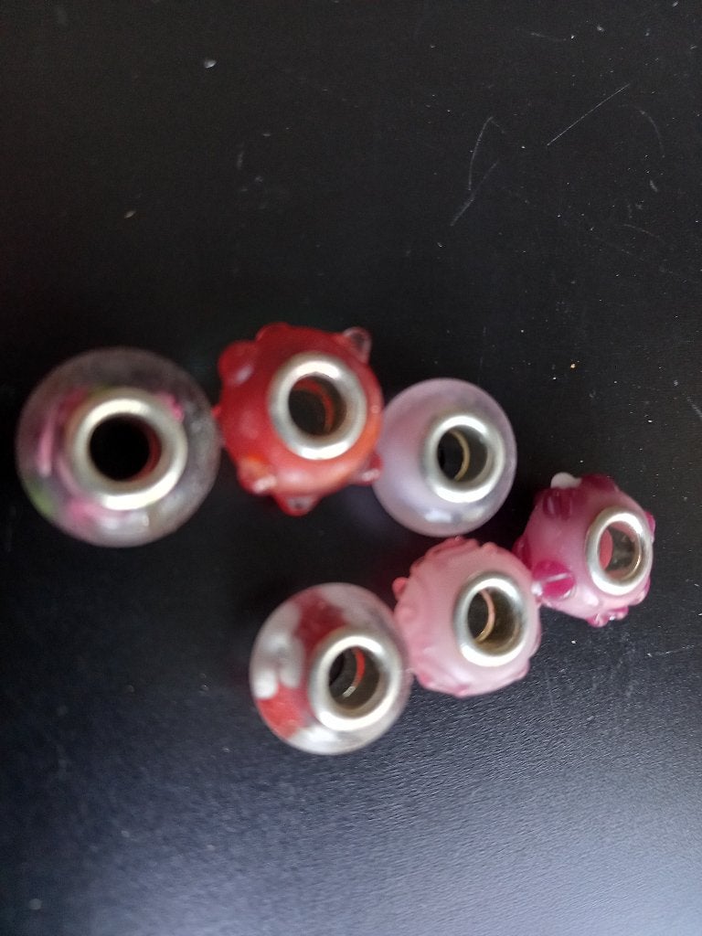 murano glas kralen  voor armband of ketting, Ophalen of Verzenden, Nieuw, Overige kleuren, Overige materialen