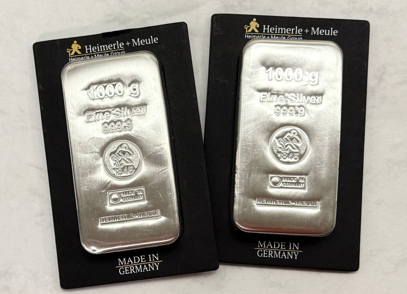 1 kilo Heimerle & Muele / Gesealed / LBMA / 999,9 zilver, Postzegels en Munten, Edelmetalen en Baren, Ophalen of Verzenden, Zilver