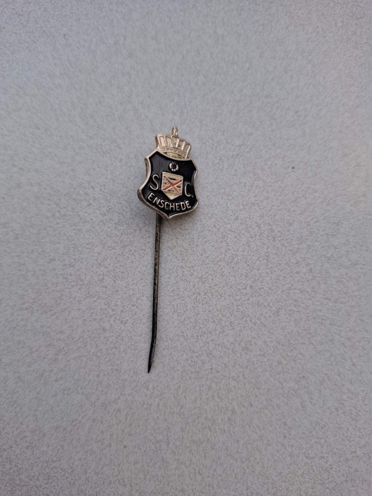 Vintage speldje pin prikker steekspeld SC Enschede FC Twente, Ophalen of Verzenden