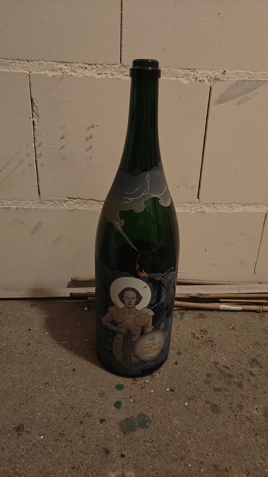 Lege Gouden Carolus Collector's Edition 2018 Bierfles, Ophalen of Verzenden, Gebruikt