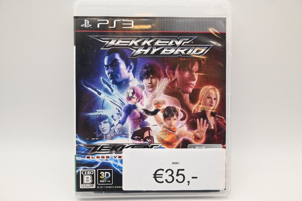Tekken Hybrid PS3 - Vechtgame met film en demo, Spelcomputers en Games, Gebruikt, Vechten, Niet gespecificeerd op de verpakking