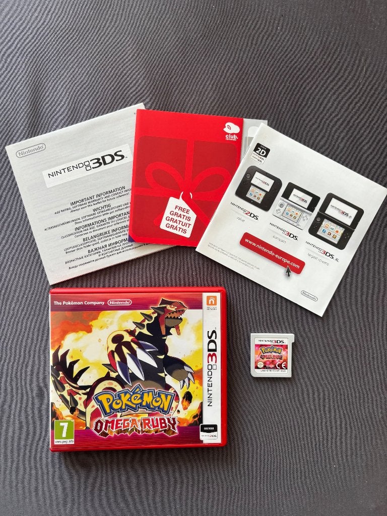 Pokemon Omega Ruby, Avontuur en Actie, 1 speler, Ophalen of Verzenden, Zo goed als nieuw