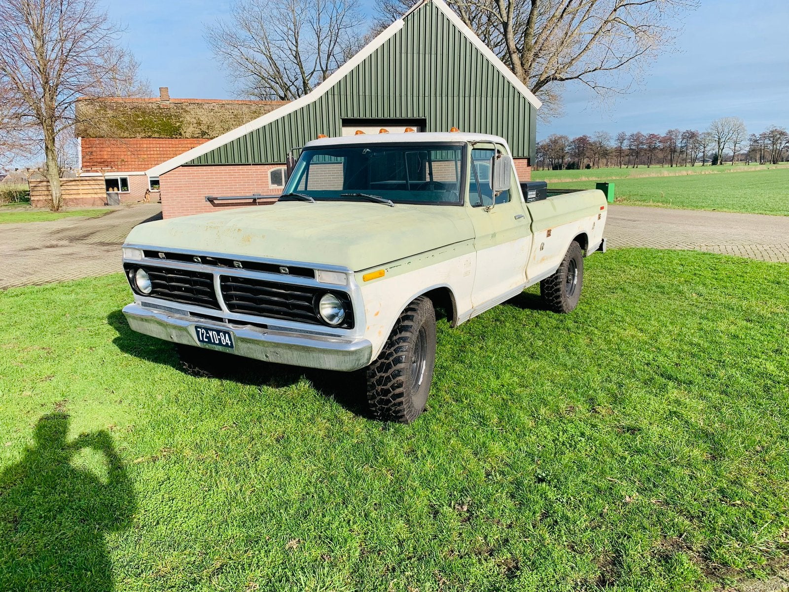 Ford F250 390 FE V8 1974, Automaat, Achterwielaandrijving, 8 cilinders, 6390 cc