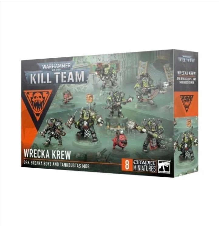 Warhammer 40k Kill Team Wrecka Crew, basecoat en magnetized, Hobby en Vrije tijd, Met verf, Figuurtje(s), Ophalen of Verzenden