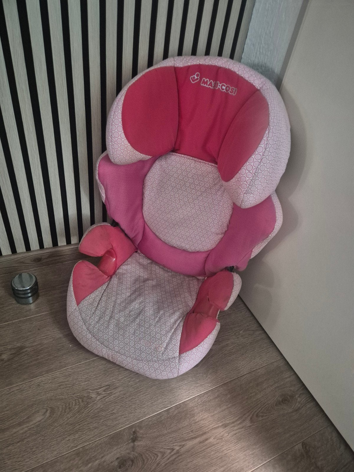 Maxi-Cosi Rodi XP autostoel roze - Gebruikt, Ophalen, 15 t/m 36 kg, Zijbescherming, Maxi-Cosi
