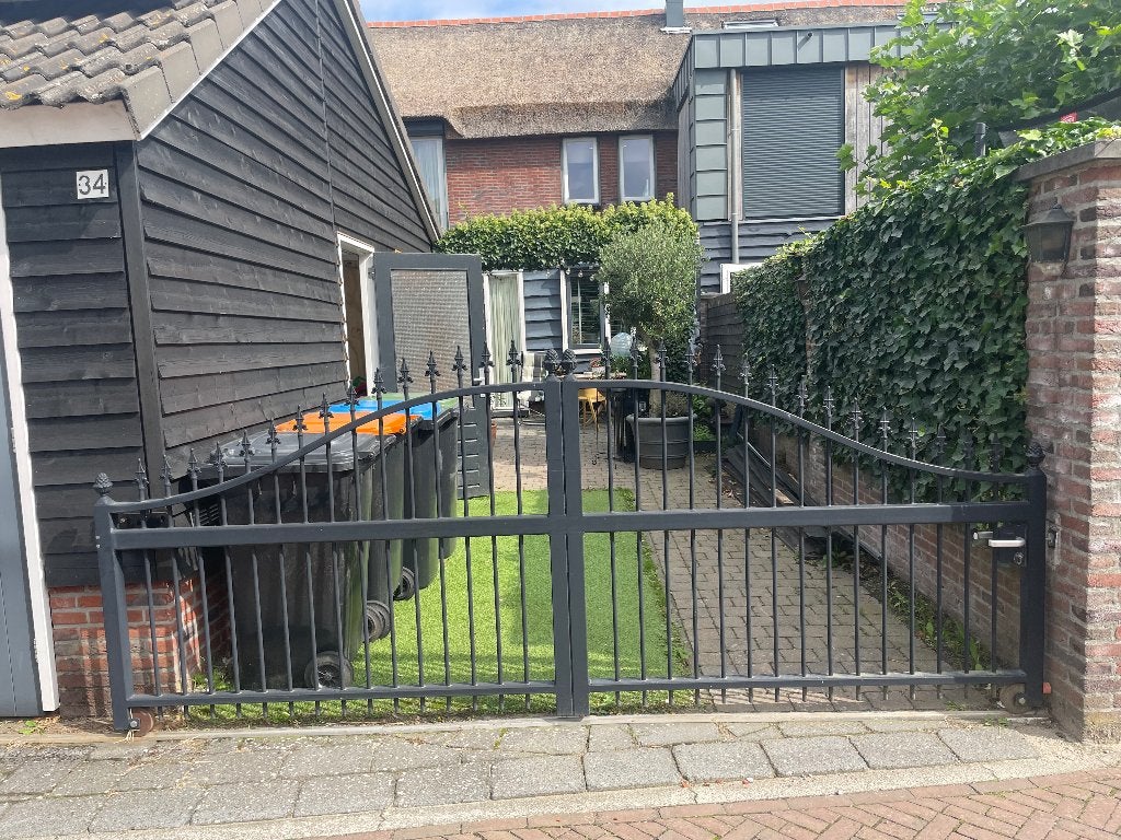 IJzeren poort, Ophalen, Gebruikt, IJzer, 200 cm of meer