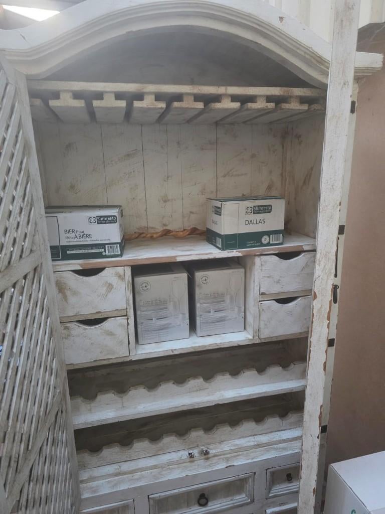 Buffetkast, Huis en Inrichting, Ophalen, 200 cm of meer, 25 tot 50 cm, Overige houtsoorten