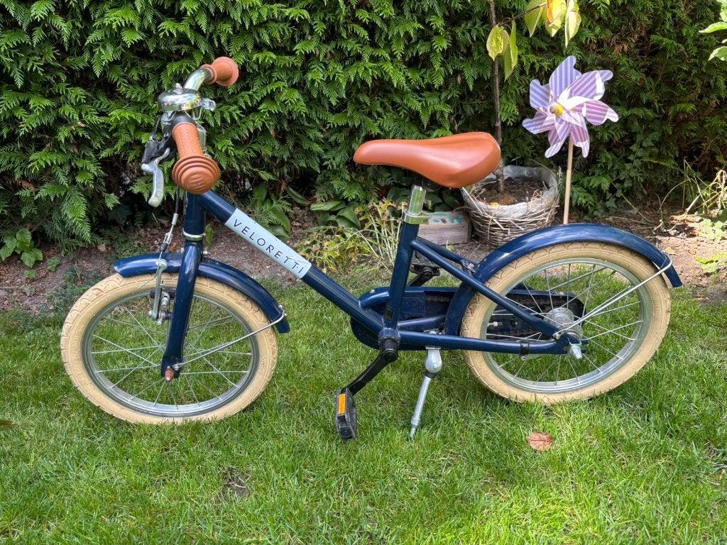 Veloretti Maxi Fiets blauw 16 inche, Ophalen, Gebruikt, 16 tot 20 inch