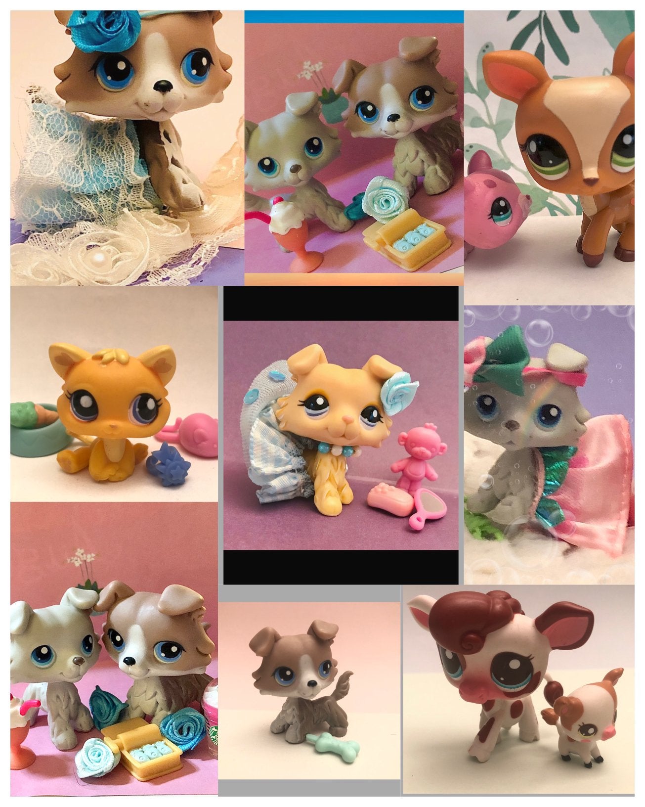 Littlest Pet Shop verzameling zeldzame LPS  diertjes  35+, Ophalen of Verzenden, Zo goed als nieuw