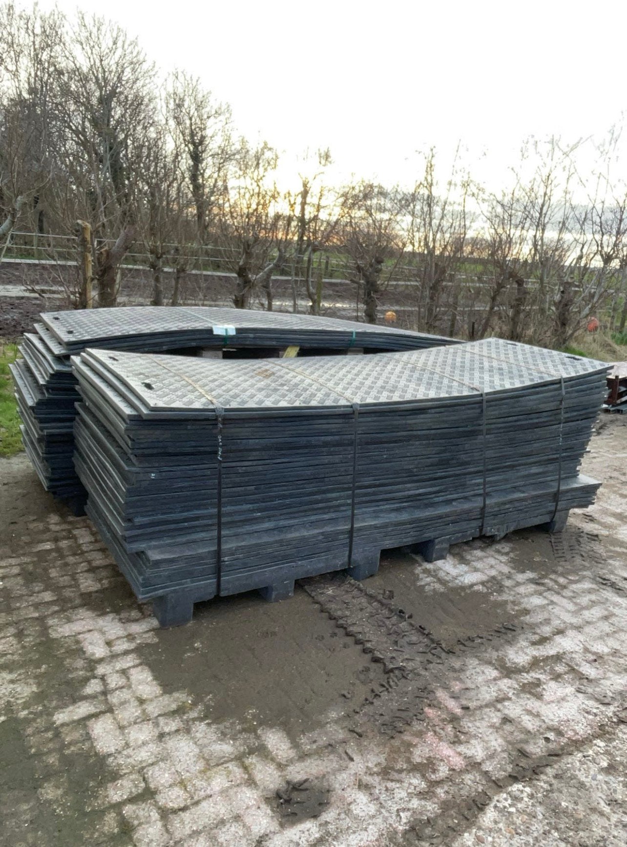 Rijplaten 3x1, Tuin en Terras, Ophalen of Verzenden, Gebruikt