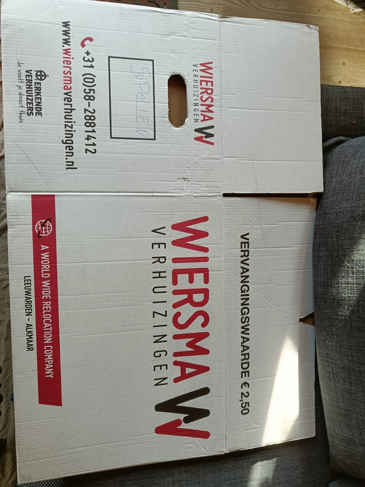 Stevige Verhuisdozen, Ophalen, 40 tot 60 cm, 50 tot 75 cm, 35 tot 50 cm