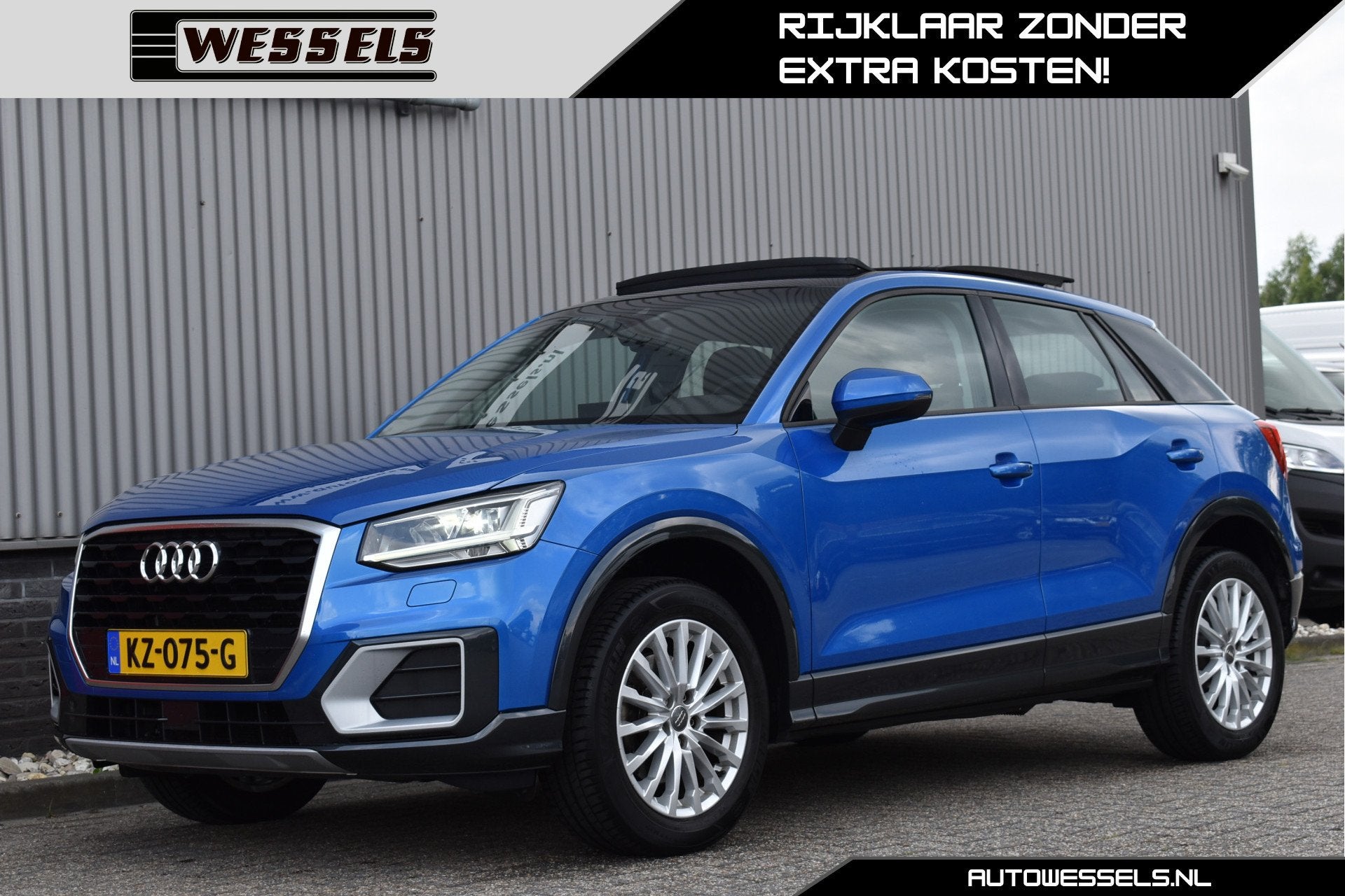 Audi Q2 1.4 TFSI CoD Design Pro Line Plus Panorama, Virtual, Stof, Gebruikt, 4 cilinders, 150 pk