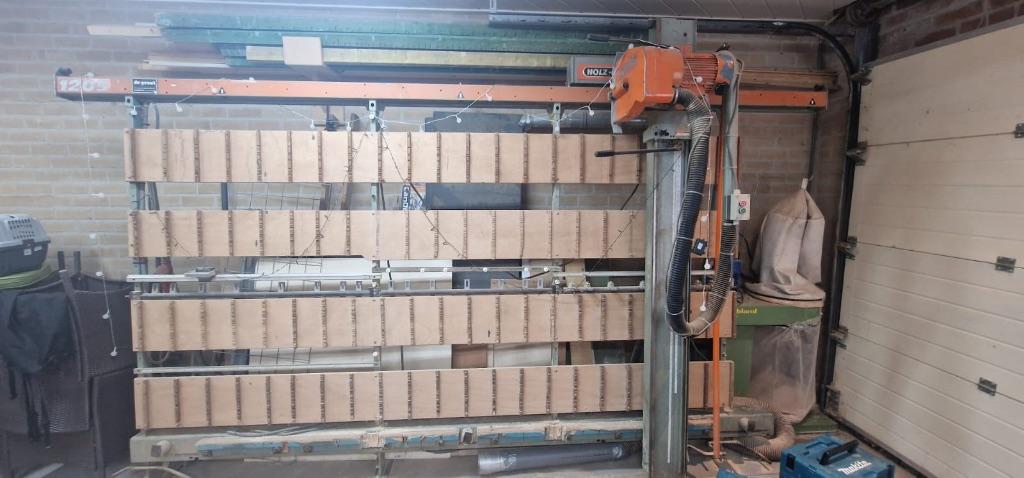 Wandzaag Holz-Her 1205, Doe-het-zelf en Verbouw, Gebruikt, Overige typen, 30 tot 70 mm, 1200 watt of meer