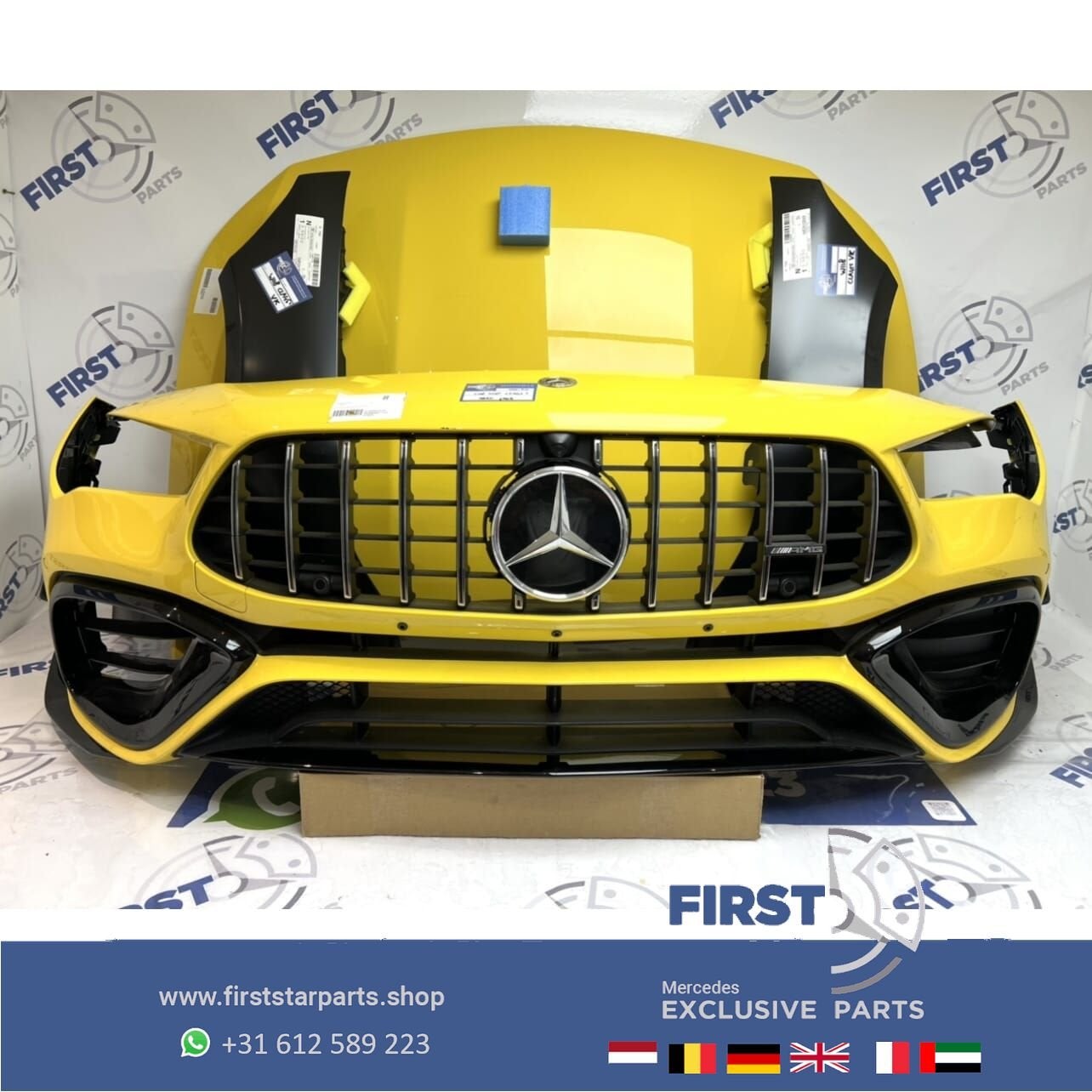 Foto 2 van 2022 W118 C118 X118 CLA45S CLA45 VOORKOP AMG AERO PERFORMANC