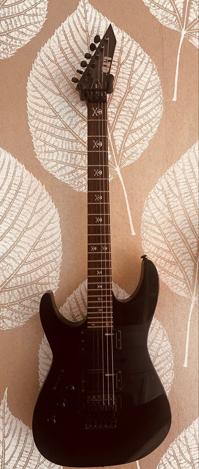LTD KH-202 Lefty Kirk Hammett Signature Gitaar, Ophalen of Verzenden, Gebruikt, Solid body, Overige merken