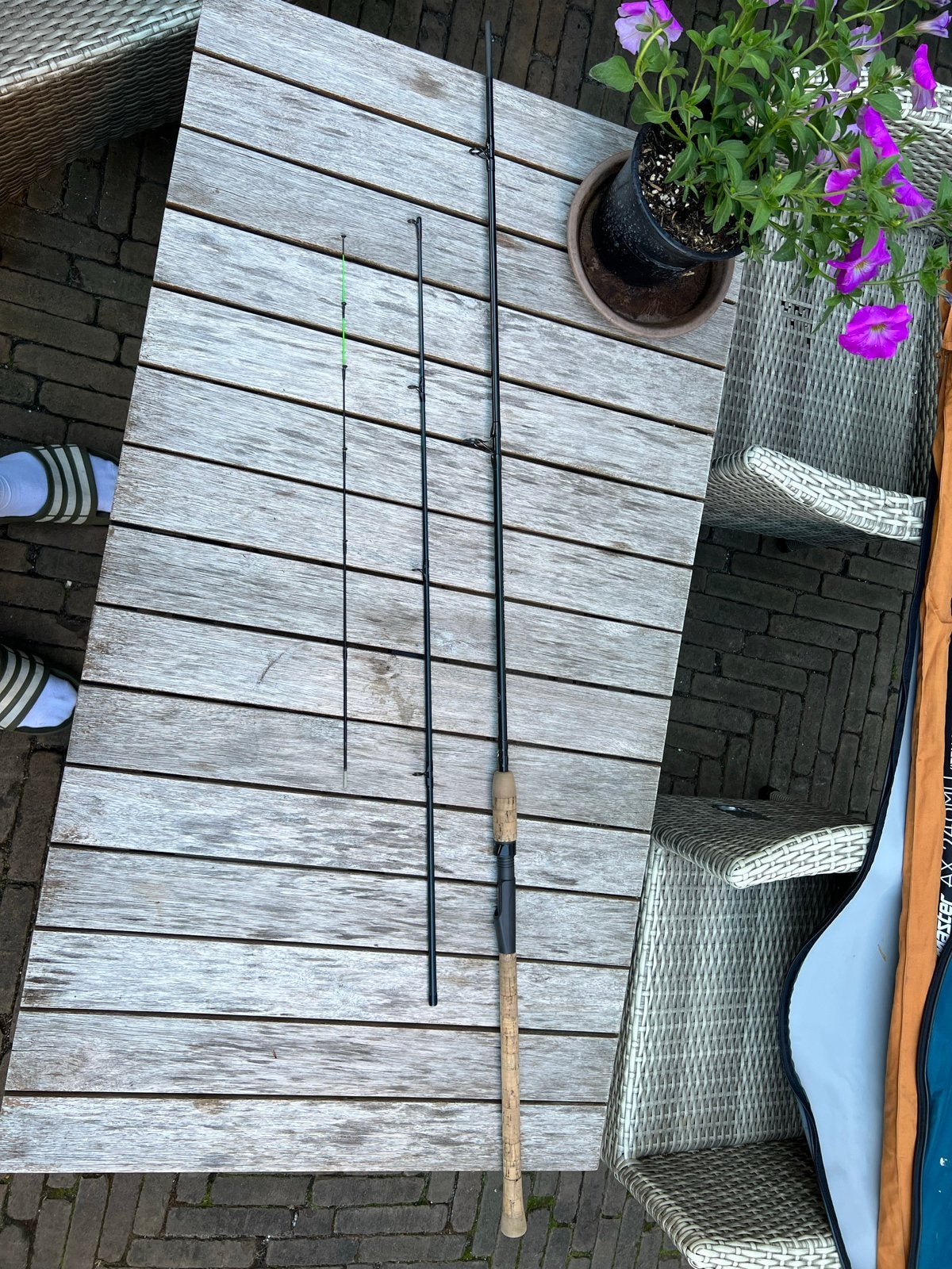 Shimano Technium Zander 270 Werphengel, Ophalen, Zo goed als nieuw, Werphengel