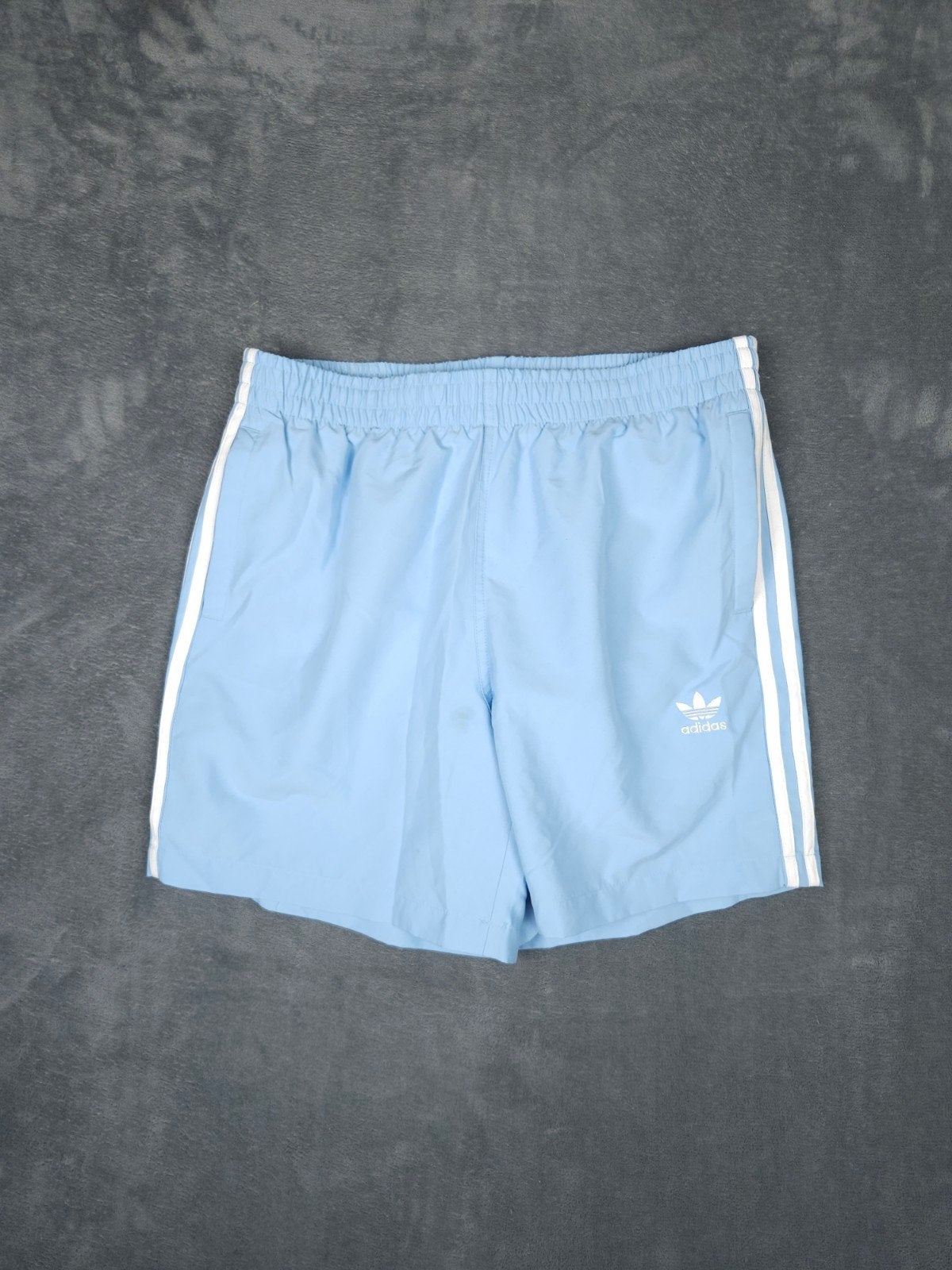 Adidas Shorts L Blauw Drie Strepen Trefoil Logo Sportswear, Kleding | Dames, ., Ophalen of Verzenden, Zo goed als nieuw, .