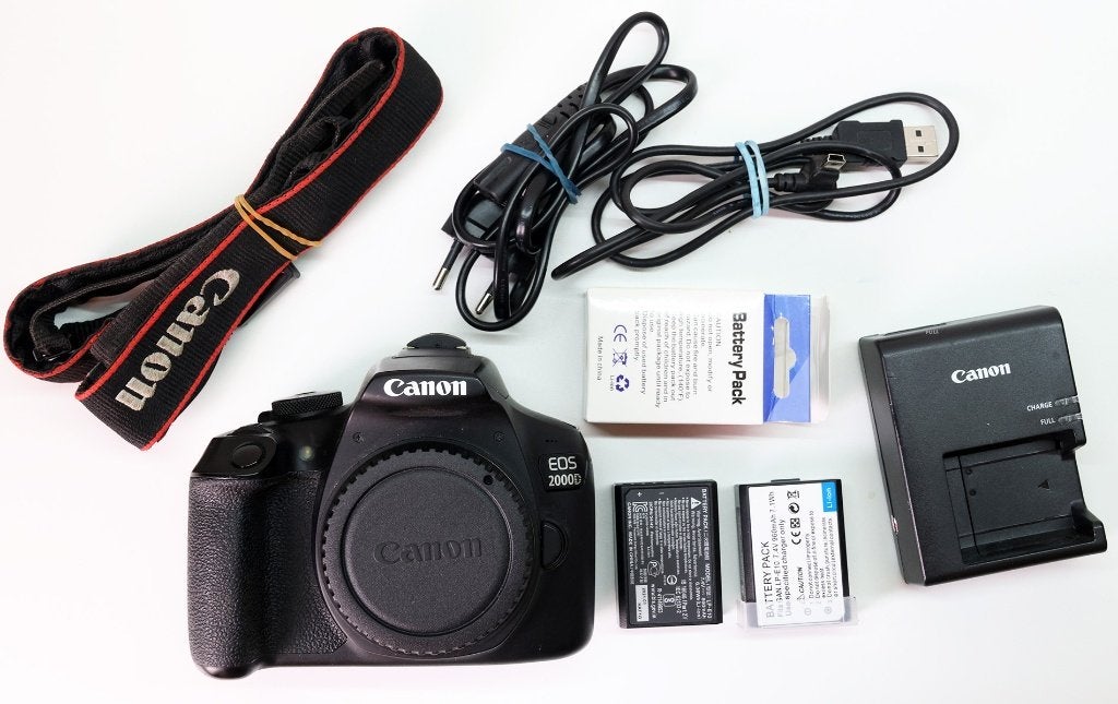 Canon EOS 2000d body, Spiegelreflex, Canon, Ophalen of Verzenden, Zo goed als nieuw