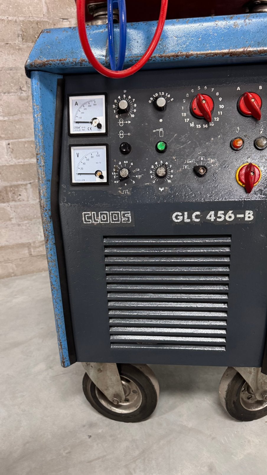 Cloos GLC 456 -B  Mig Mag  450 ampere 5 meter tussenpakket, Ophalen, Gebruikt, 250 ampère of meer, Co2