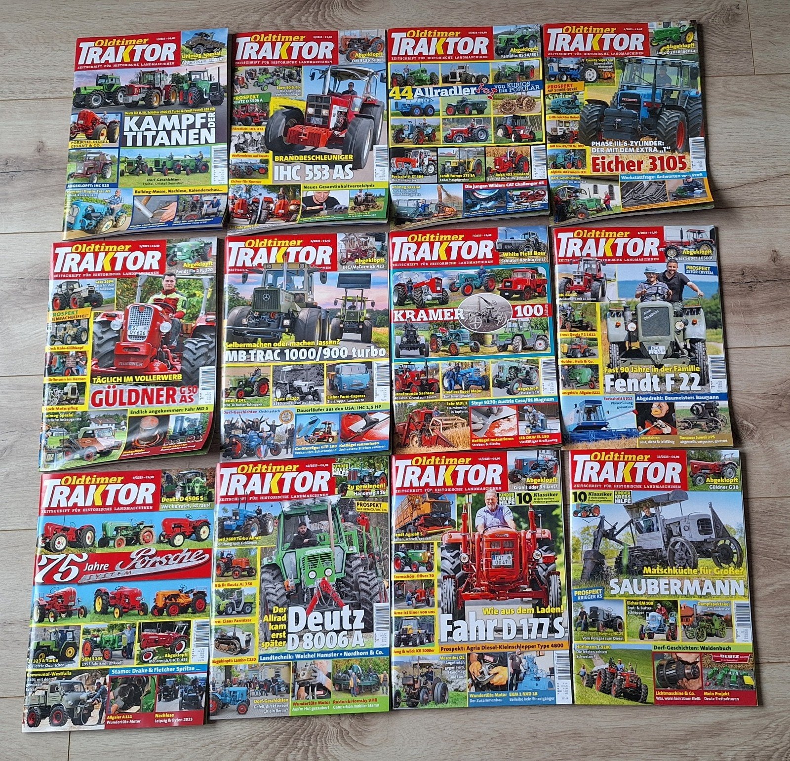 Oldtimer Traktor tijdschrift jaargang 2025, Ophalen of Verzenden, Zo goed als nieuw, Overige typen