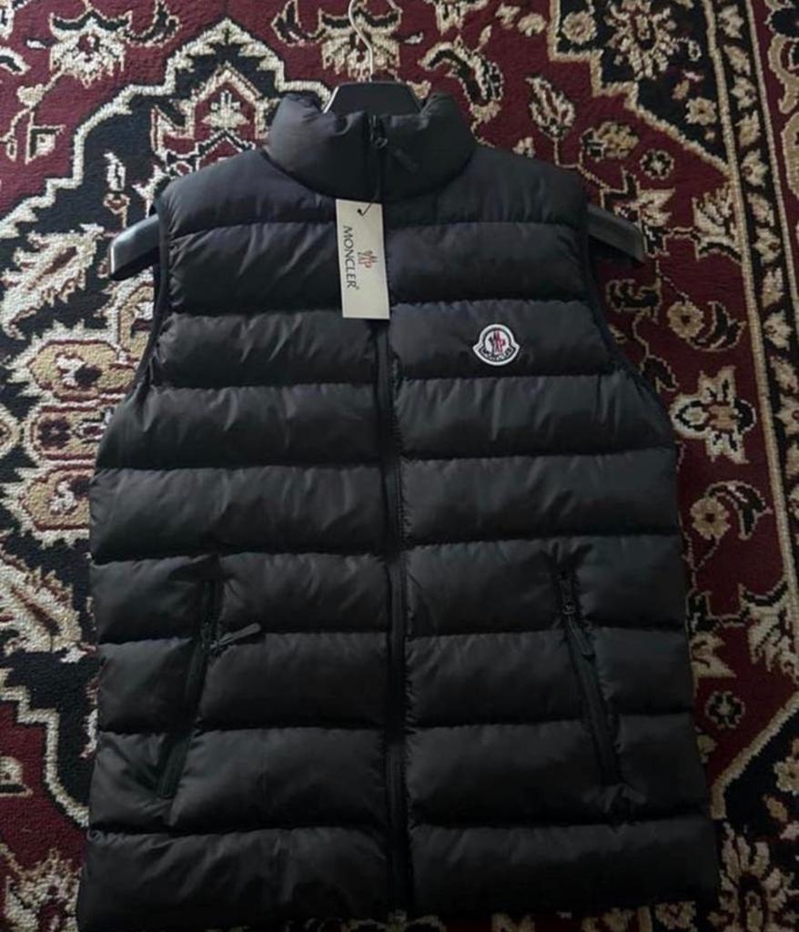 Moncler Body Warmer Zwart Maat 2 (S), Kleding | Dames, Bodywarmers, Ophalen of Verzenden, Nieuw, Maat 36 (S), Zwart