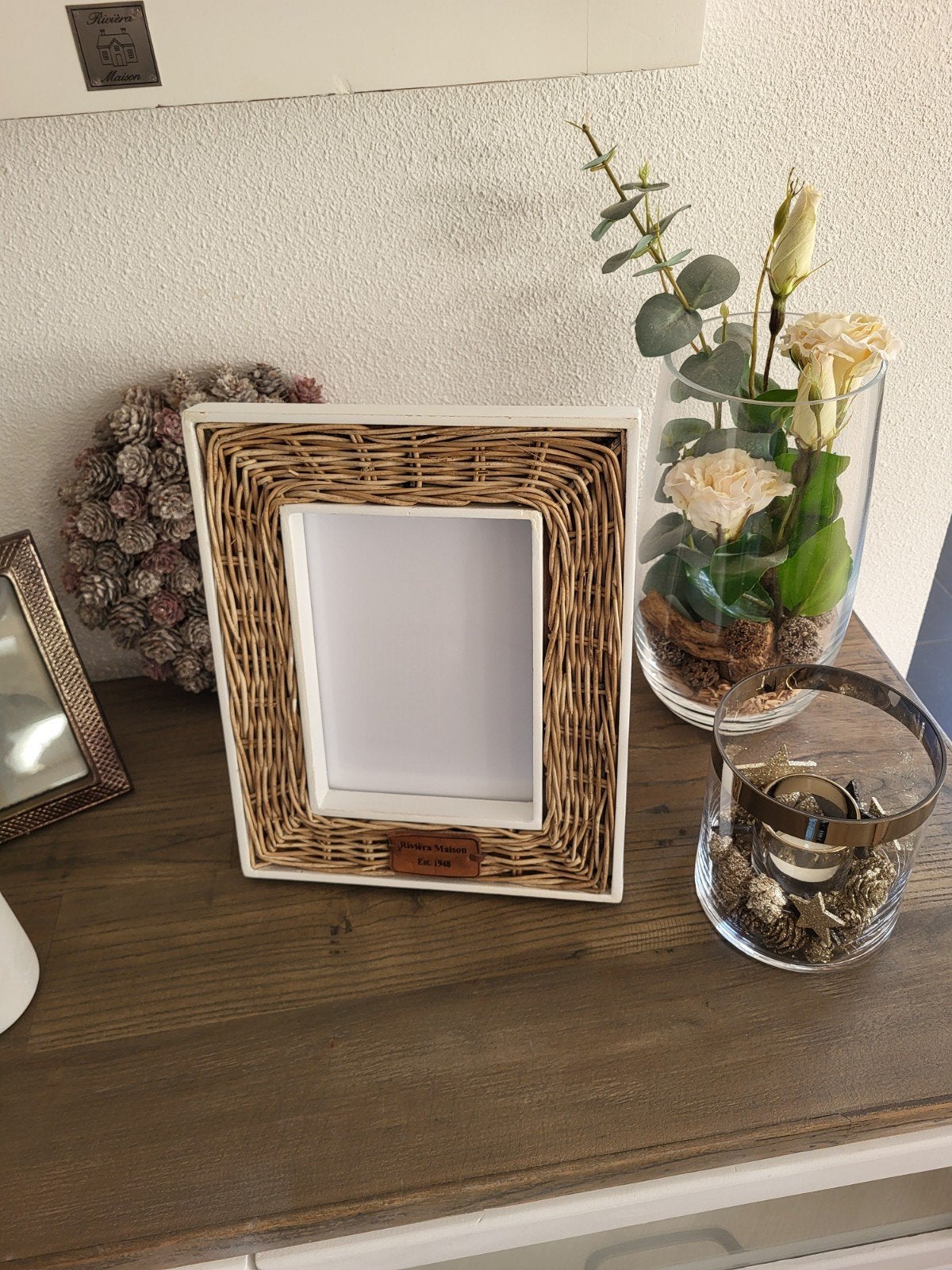 Riviera Maison fotolijst Rustic Rattan RM 1948, Huis en Inrichting, Woonaccessoires | Lijsten, Ophalen, Fotolijst