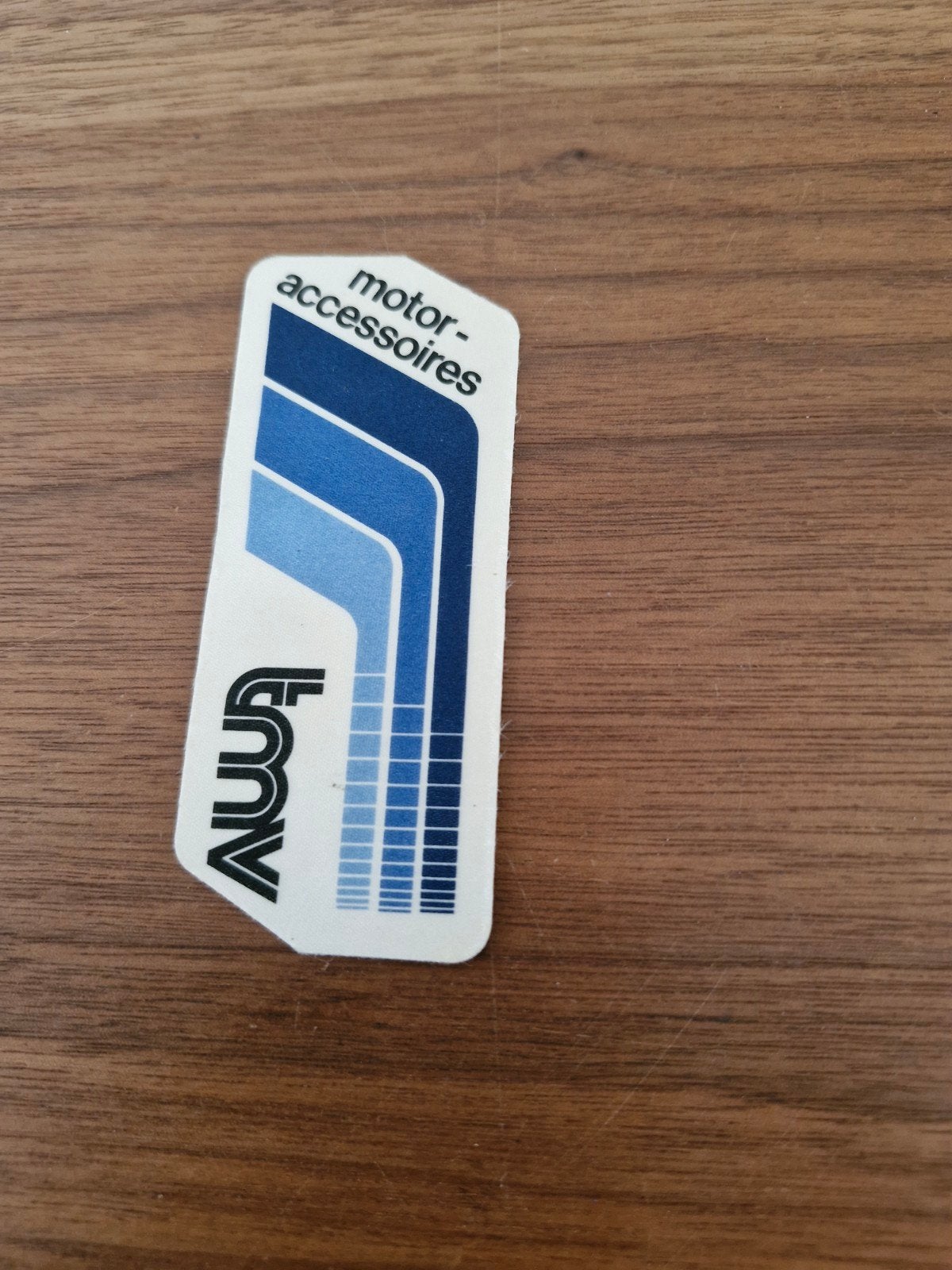 9650 Vintage AUUA Motor-accessoires Sticker, Motoren, Ophalen of Verzenden