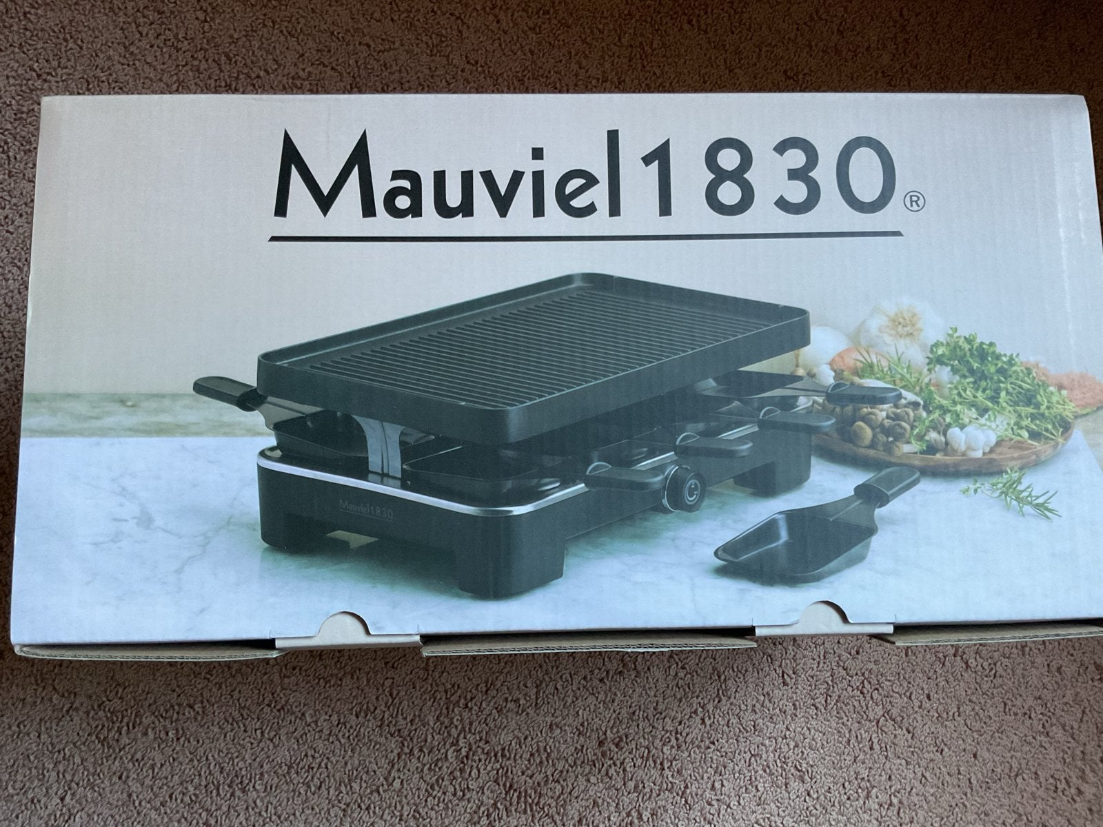 Nieuw Mauviel 1830 Gourmetstel - 8 Personen, Ophalen of Verzenden, Nieuw, 8 personen of meer