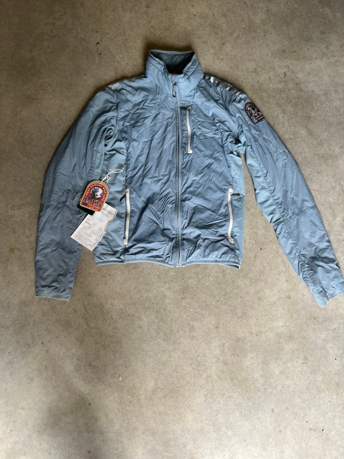 Parajumpers zomerjas, Ophalen of Verzenden, Zo goed als nieuw, Maat 46 (S) of kleiner, Blauw