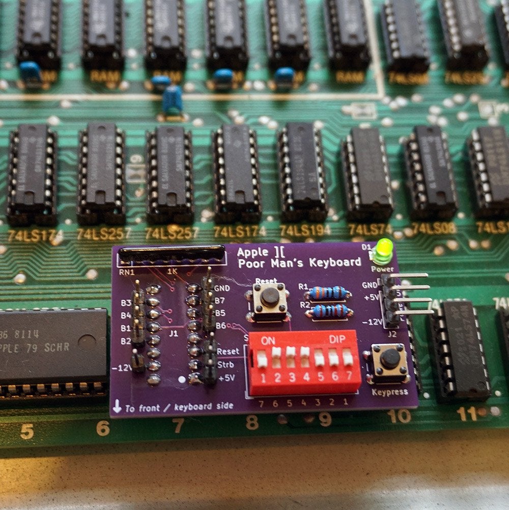 Poor Man's Keyboard van 8BitFlux voor Apple-1 of Apple ][, Computers en Software, Ophalen, 8BitFlux