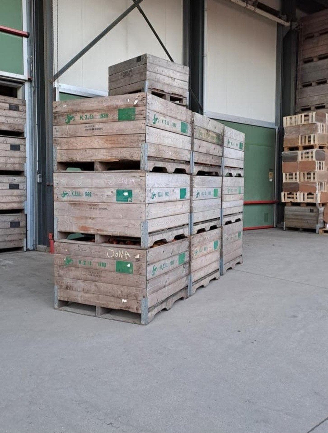 Fruitkisten Opslagbakken, Ophalen, 100 cm of meer, 60 cm of meer, 50 cm of meer