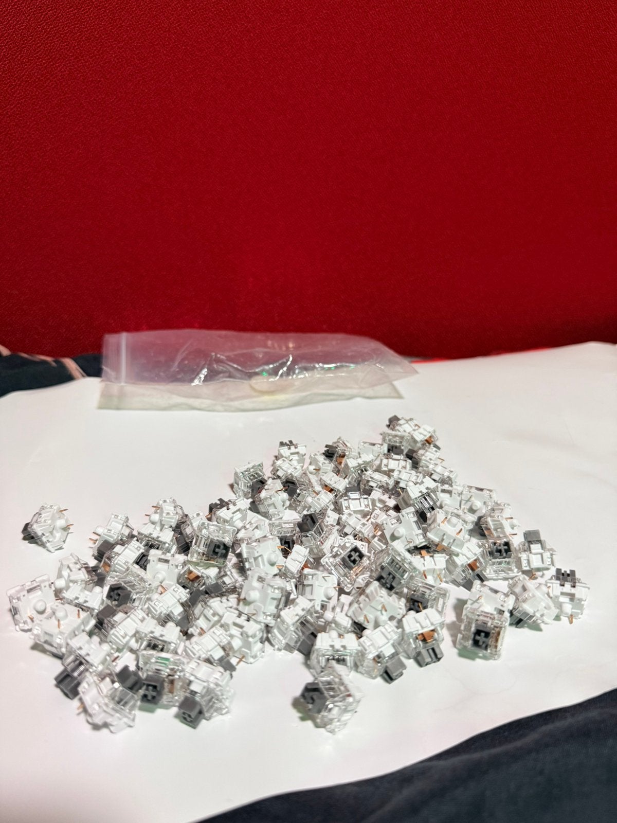 90x Gateron G Pro 3.0 Silver Switches – Linear Switches, Computers en Software, Ophalen of Verzenden, Overige indelingen, Zo goed als nieuw