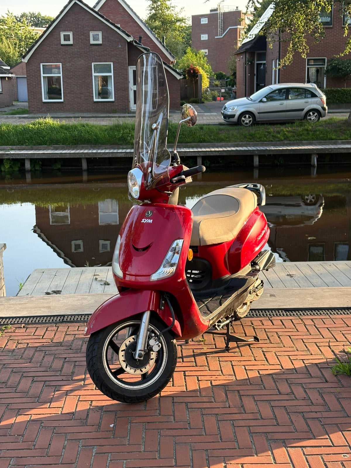 Sym Fiddle 2, Fietsen en Brommers, Scooters | SYM, Ophalen, Zo goed als nieuw, Benzine, Fiddle