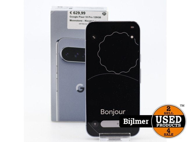 Google Pixel 10 Pro 128GB Moonstone - Nieuwststaat, Google, Zo goed als nieuw, Press@google.com, 1600 Amphitheatre Parkway
Mountain View, CA 94043
USA