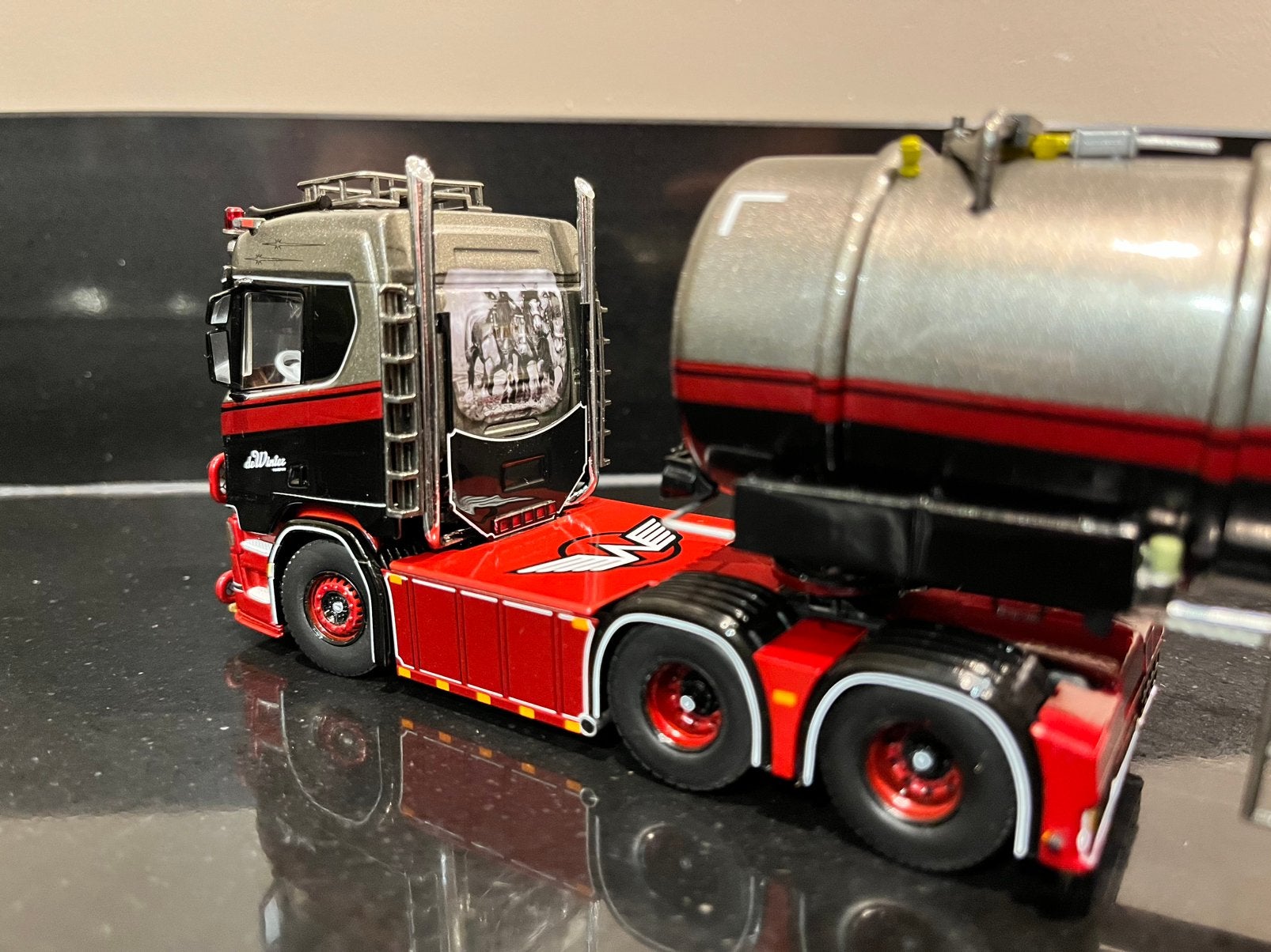 WSI Scania R V8 De Winter transport, Ophalen of Verzenden, Nieuw, Bus of Vrachtwagen, Wsi