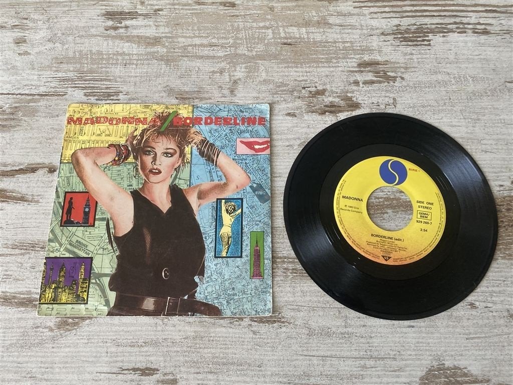 Madonna - Madonna borderline singles [1230], Verzenden, Zo goed als nieuw, Pop